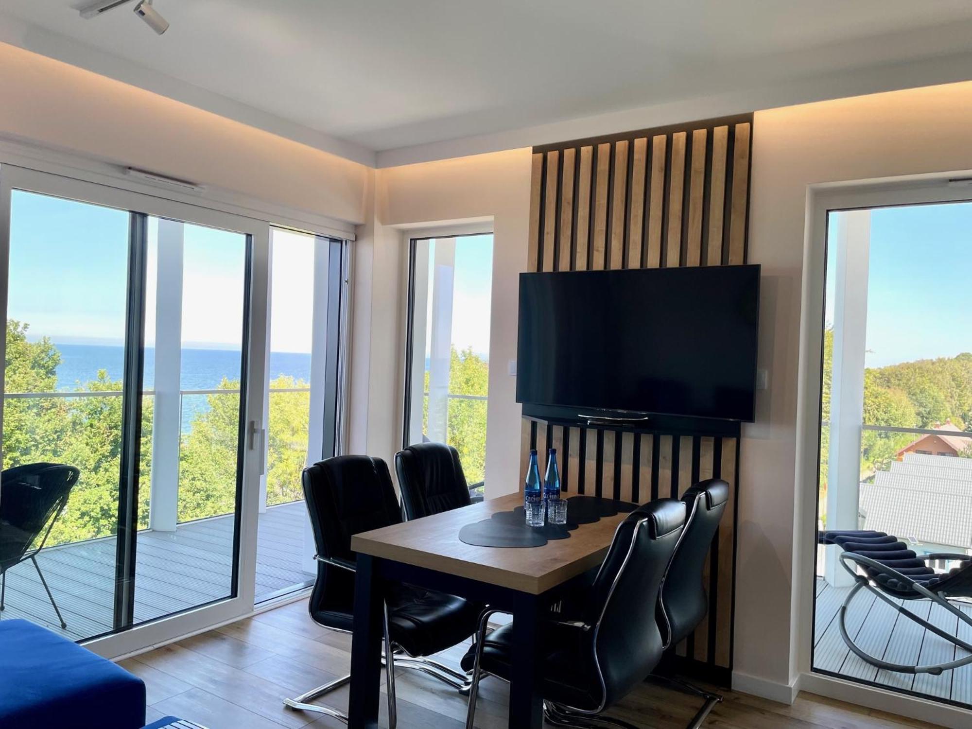 Perlowa Przystan - Apartamenty Komfort Widok Na Morze, Parking Сянозеты Экстерьер фото